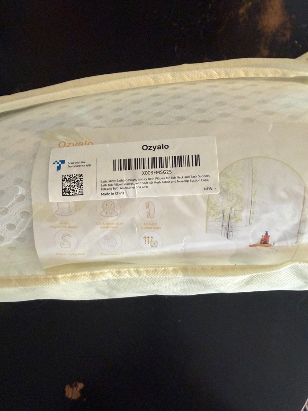 Luxury BATH Pillow